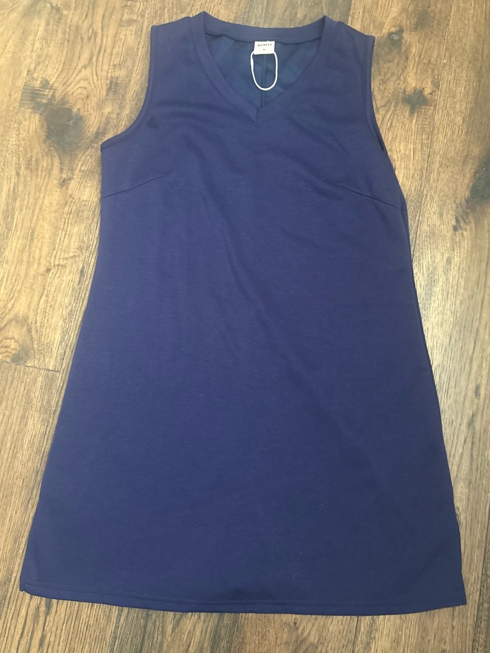 Women's Sleeveless Tank Dress - Navy